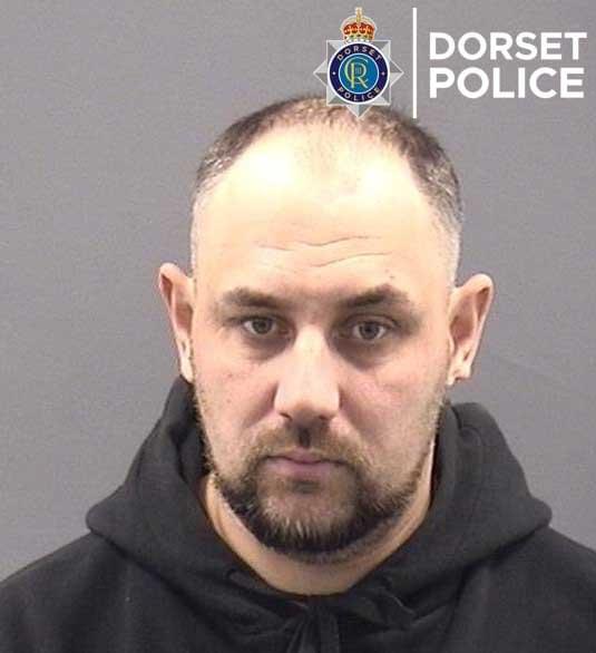 Police mugshot of Billy Banks, 33, from Poole, issued by Dorset Police.