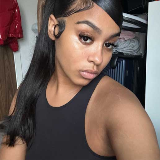 Dog killer Kianna Myers-Jones, aka Kianna May or 22KDore (stage name), from Manchester, who locked a dog in a cage and left her to die.