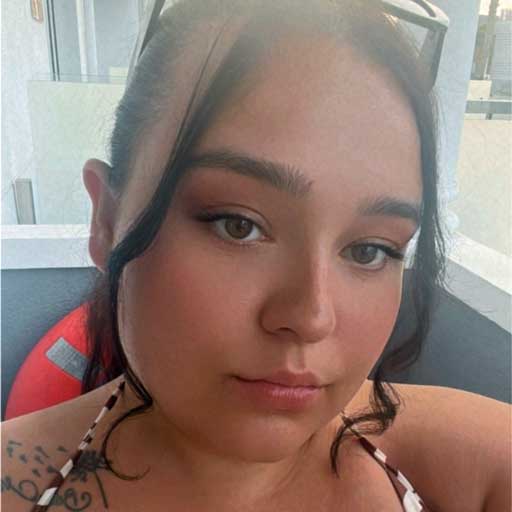 Animal abuser! Paige Whitechurch from Muswell Hill, North London, starved a French bulldog to emaciation. 