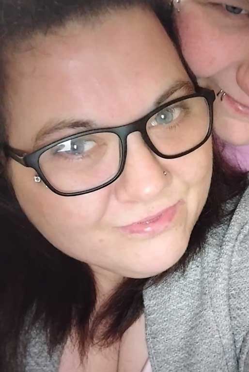Dog killer! Stephanie Wilson from Stanley, County Durham locked a black Labrador inside a crate and left him to starve to death.
